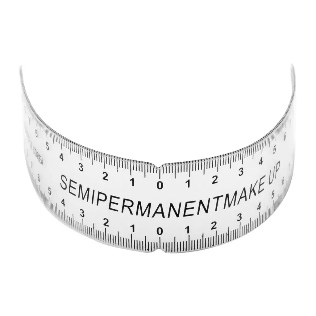 أداة استنسل بلاستيكية متينة لتشكيل الحواجب لتصميم الحواجب ومستلزمات المكياج الفنية #3