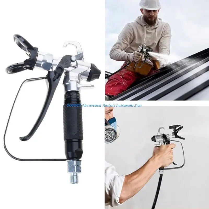 367D Industrial Airless Paint Sprayer Guns High Pressure Reversible Nozzle Ergonomic Handle Leak Proof for for Wall Ceilings