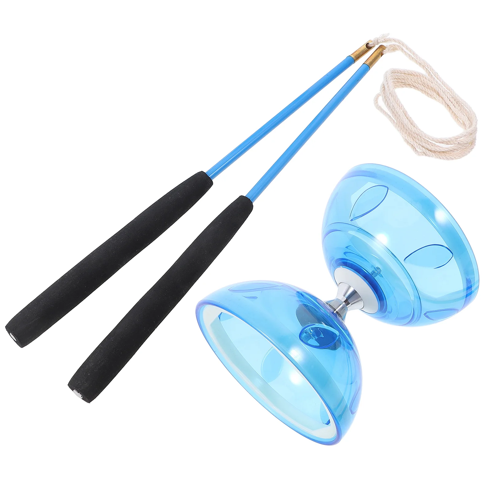 Three Bearing Diabolo Fitness Toy Outdoor Kids Chinese Yoyo Professional for Toddler Elderly People Toys