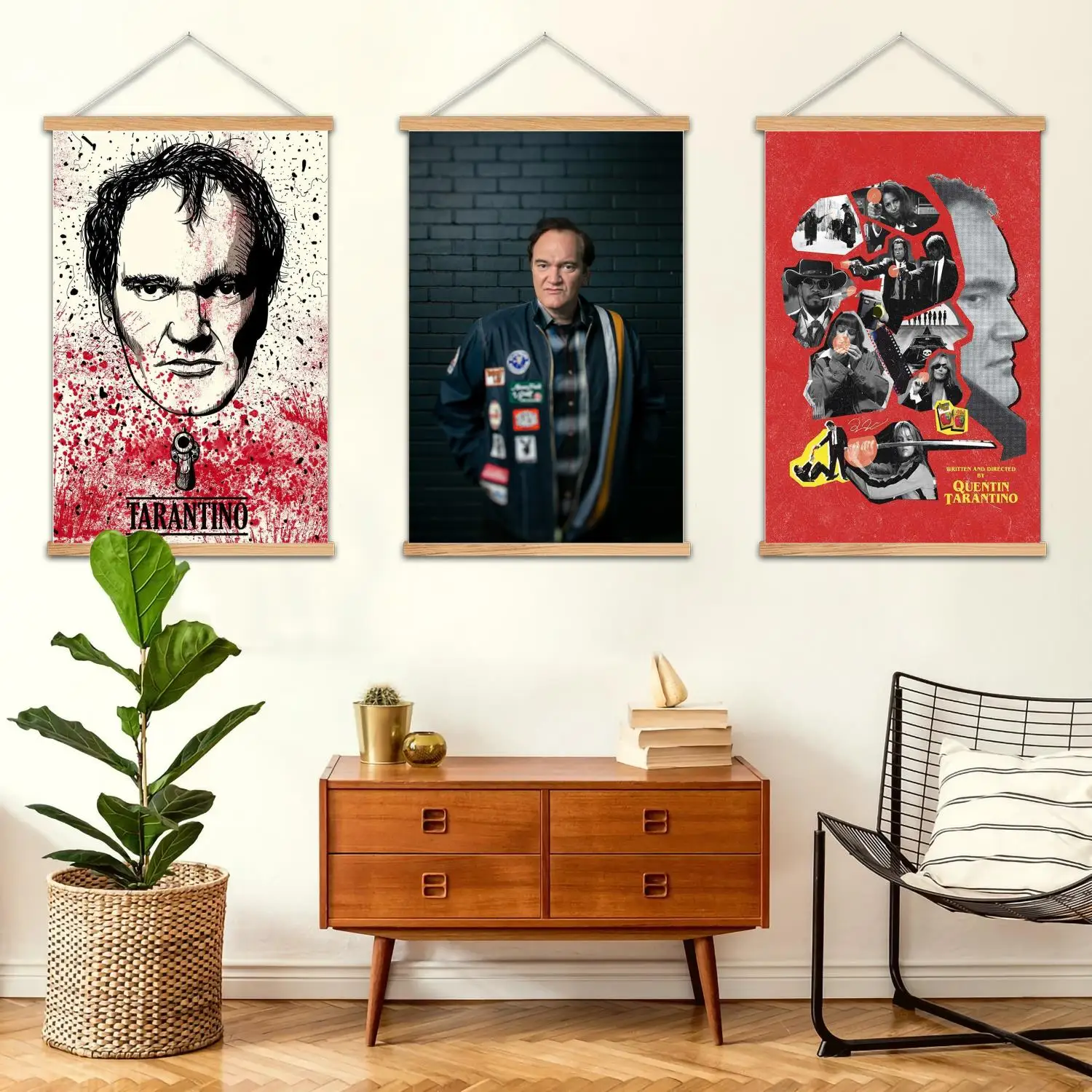 quentin-tarantino-emoldurado-pintura-de-parede-lona-arte-cartaz-e-arte-da-parede-moderna-familia-quarto-decoracao-cartazes-pintura-decorativa
