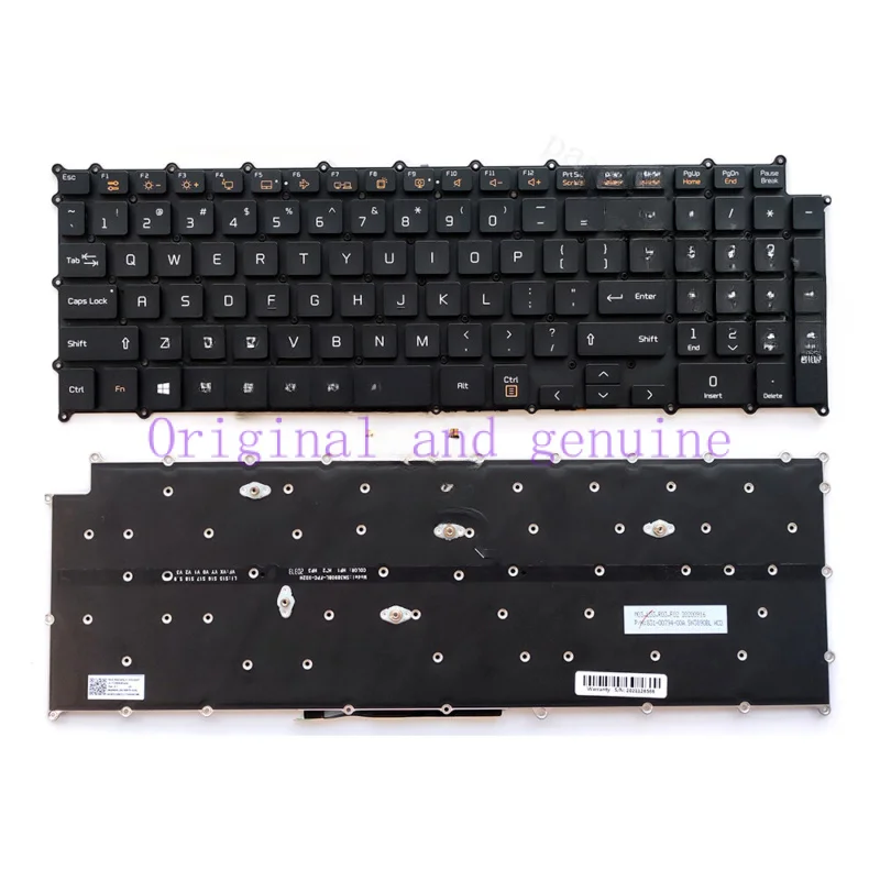 

New Black Backlit Keyboard For LG 17Z90N-V -N 17U70P 17U70P-P 17UD70P