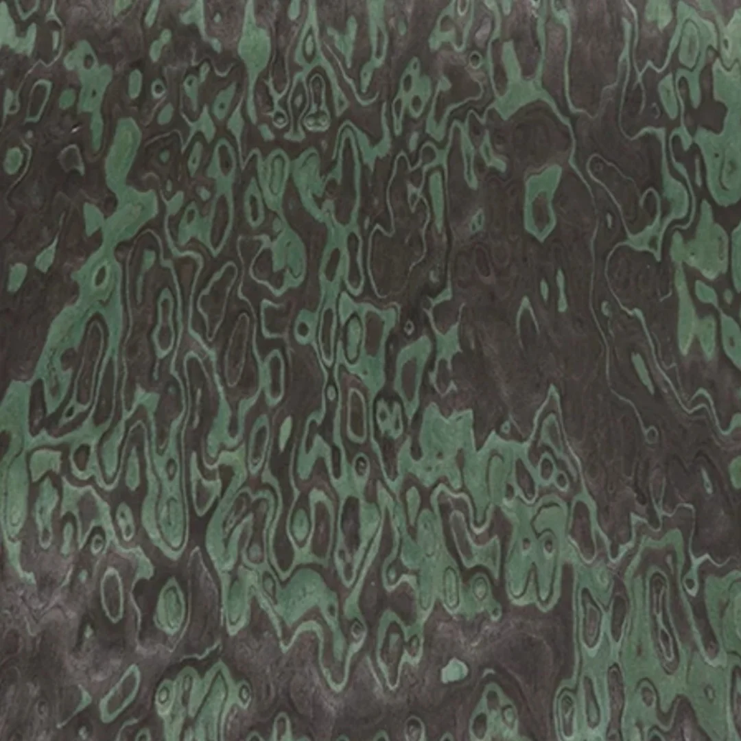 L:2.5meters Width:580mm T:0.25mm Green Burl Reconstituted Wood Veneer Veneer for DIY Crafts Woodworking Cabinet Makeover