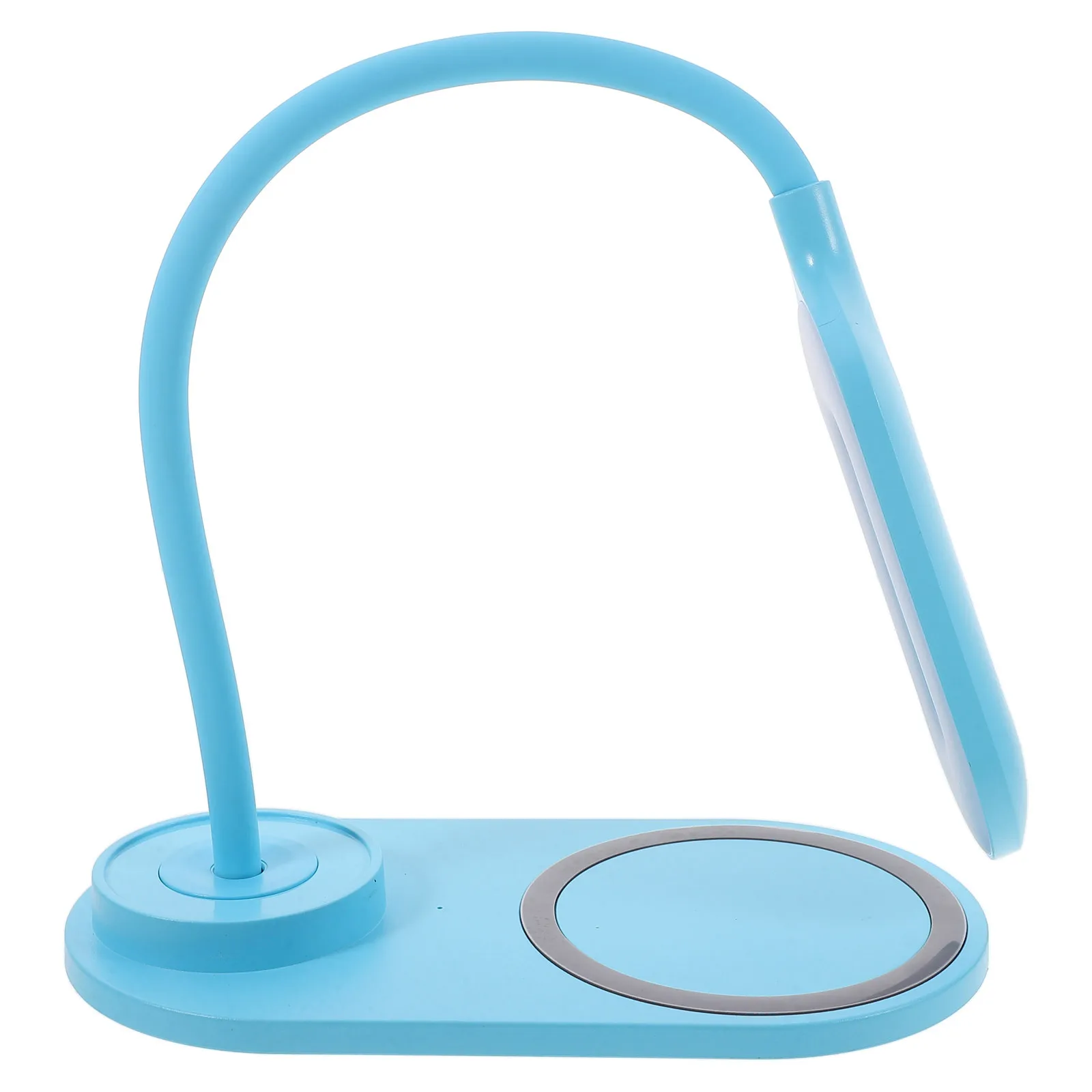 

Sky-Blue LED USB Rechargeable Night Light Touch Sensor Table Lamp Eye Protection Lamp for Book Reading Study Home Office