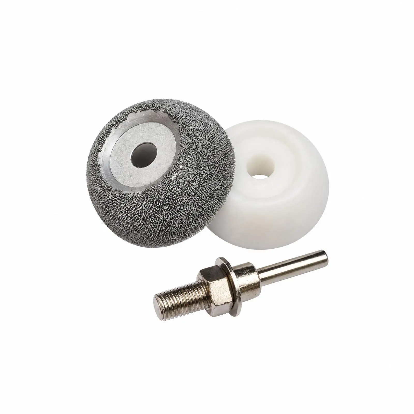 Workshop Polishing Grinding Head for Tire Repair Smoothing Tool with Mounting Hole and Balancing Wheel