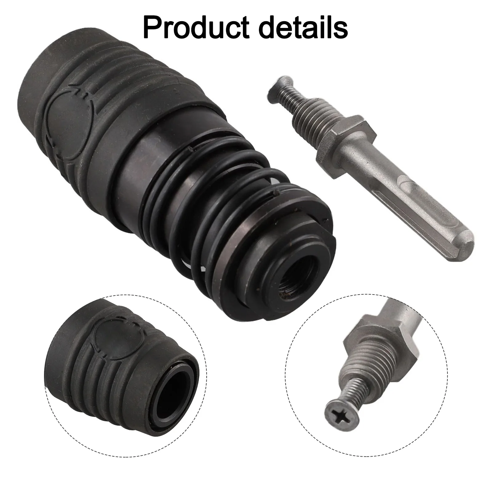 Adapter For Hammer Drill For SDS-Plus Socket Chisel Hammer Drill Chuck Tap Adaptor Garden Water Hose Quick Pipe Connectors