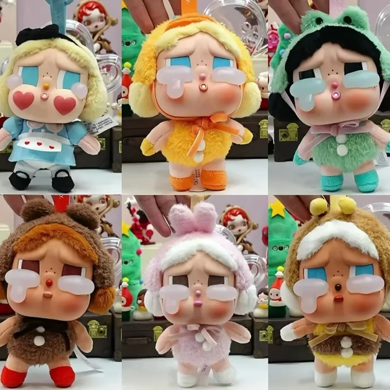 Crybaby Crying Again Series Vinyl Doll Original Blind Box Toy Crybaby Kawaii Action Figurine Pendant Surprise Doll Keychain Gift