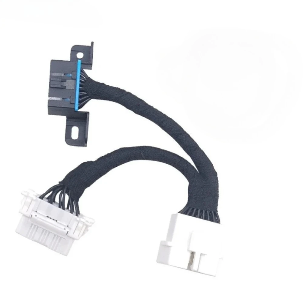 Latest High Quality 16 Pin OBD2 OBD Splitter Extension Cable One Male To Two Female Y Cable OBD2 Splitter Extension Line Tool