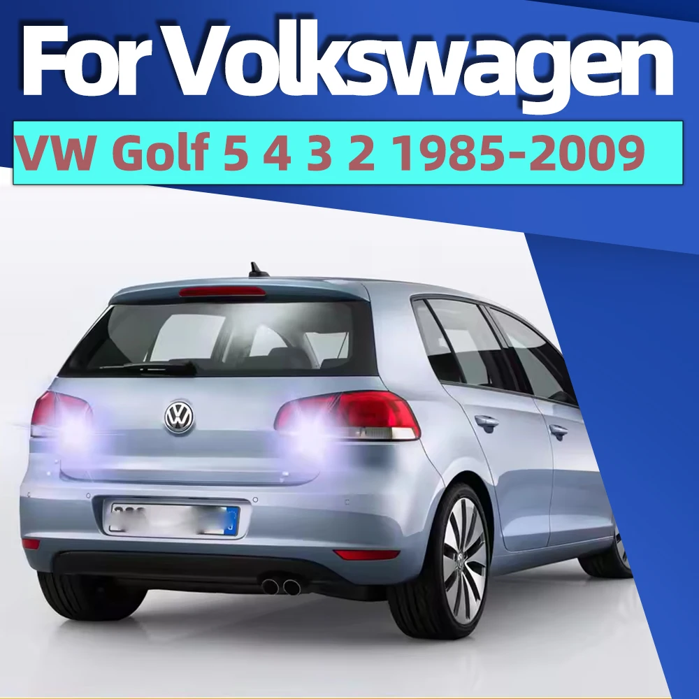 

2X для VW Golf 5 4 3 2 1985- 1999 2000 2004 2005 2006 2007 2008 2009 P21W 1156 BA15S Автомобильные светодиодные лампы резервного заднего хода Canbus