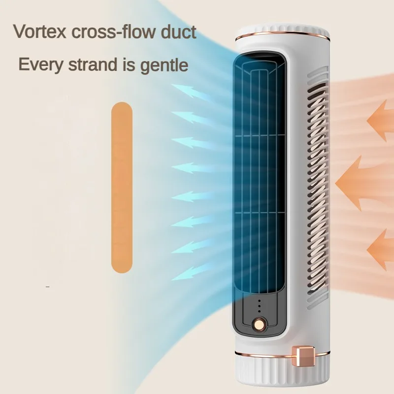 พัดลมไฟฟ้ามัลติฟังก์ชั่นไร้สายแบบพกพา Home Quiet Ventilator Desktop Bladeless Towers พัดลมเครื่องปรับอากาศ Air Cooler