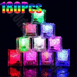 Waterproof Led Ice Cube Multi Color Flashing Glow in The Dark Light Up for Bar Club Drinking Party Wine Decoration