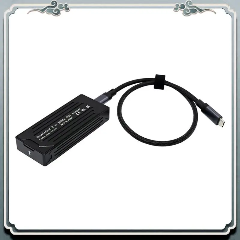 

Премиальный USB Type-C Thunderbolt 3 Tom.2 Nvme SSD Корпус жесткого диска 40 Гбит/с поддерживает ключ M.2 M Andm.2 B & Mkey Nvme