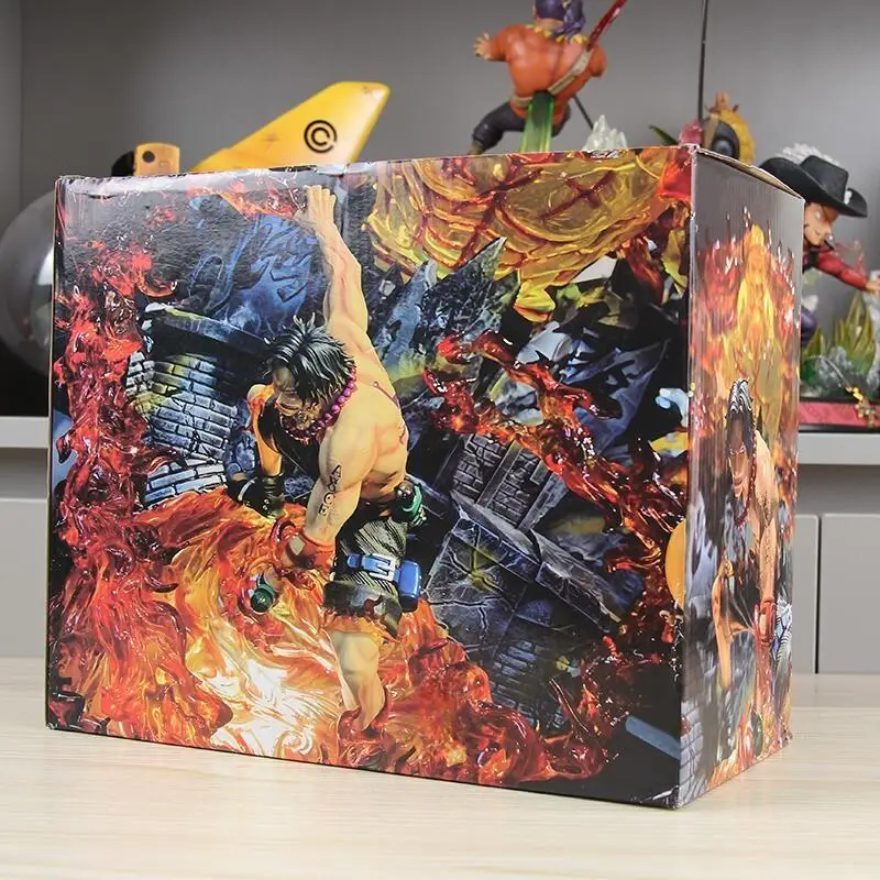 

Высококачественная копия Whitebeard's Legacy Ace, модель ручной работы, мультяшные аниме-фигурки, коллекционные украшения для дня рождения, рождественского подарка