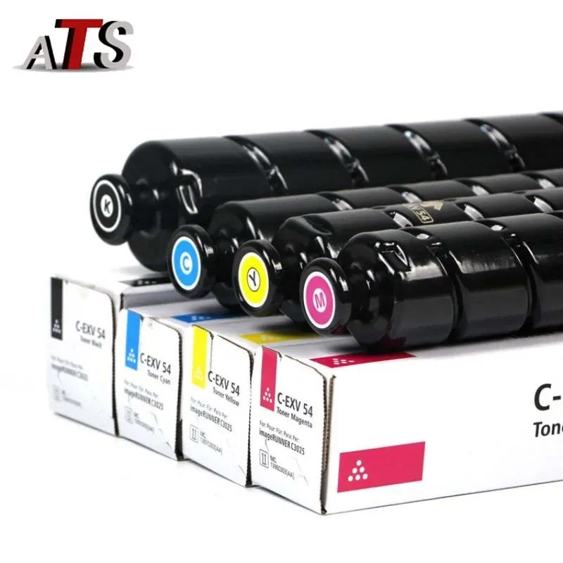 C-EXV54 Toner Cartridge for Canon IR-ADV C3025 C3025i Copier Cartridges BK420g CMY220g Color Copier Toner