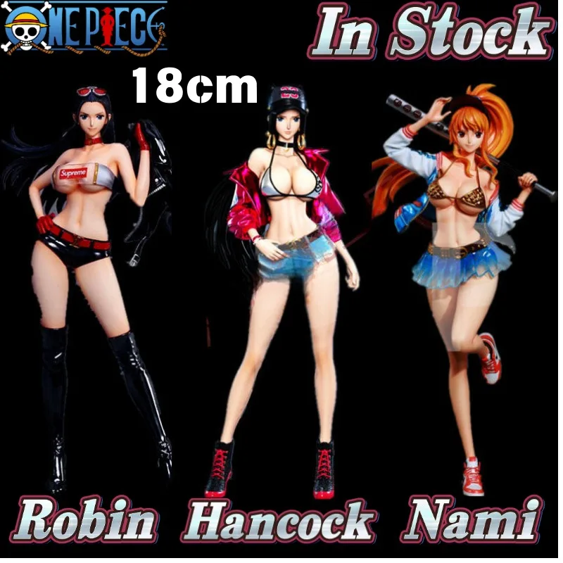 

One Piece GK Street Fashion Brand Trendy Empress Robin Nami Figurine