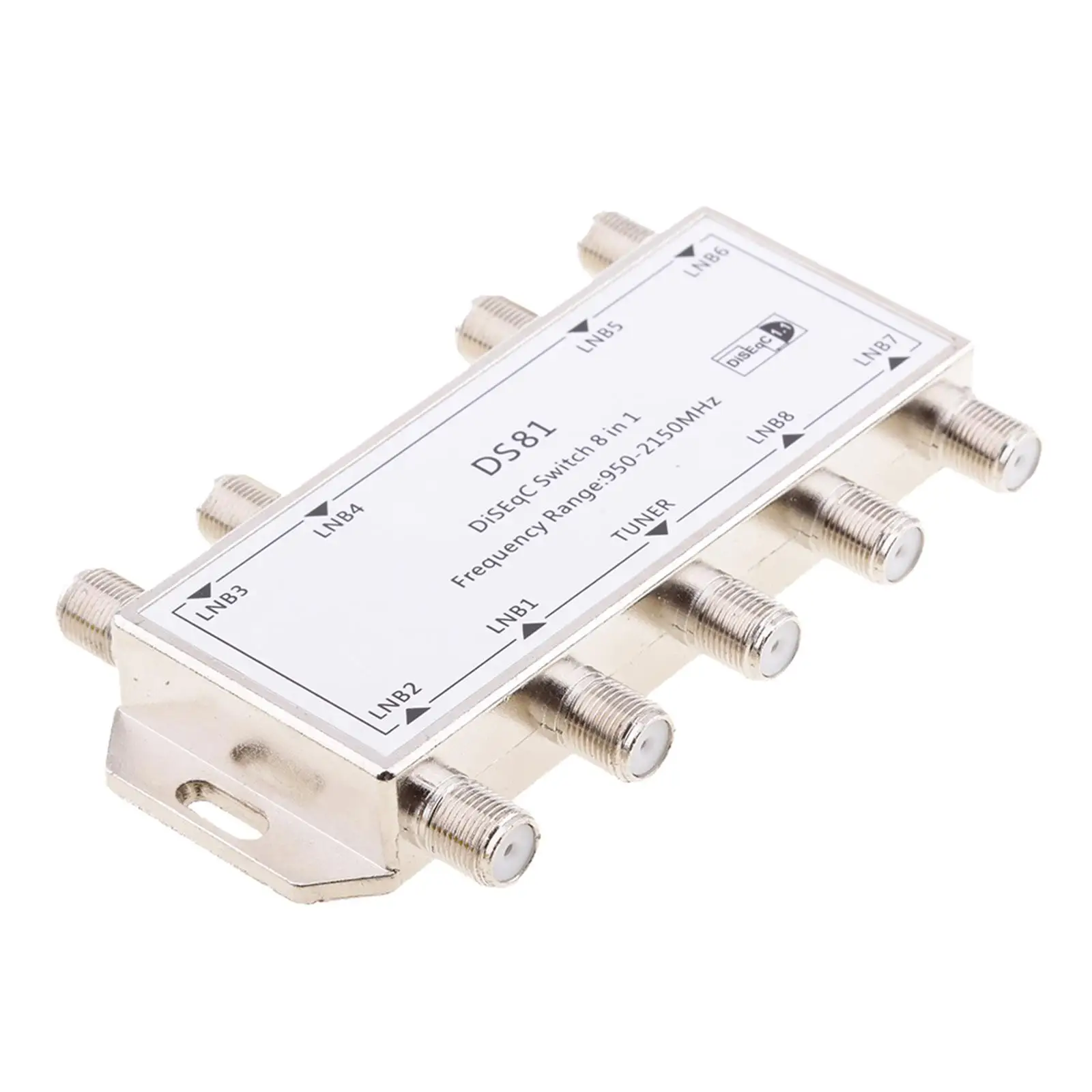 متعدد LNB LNBF FTA Switch ، 8X1 DiSEQC قابل لراسل 8 في 1