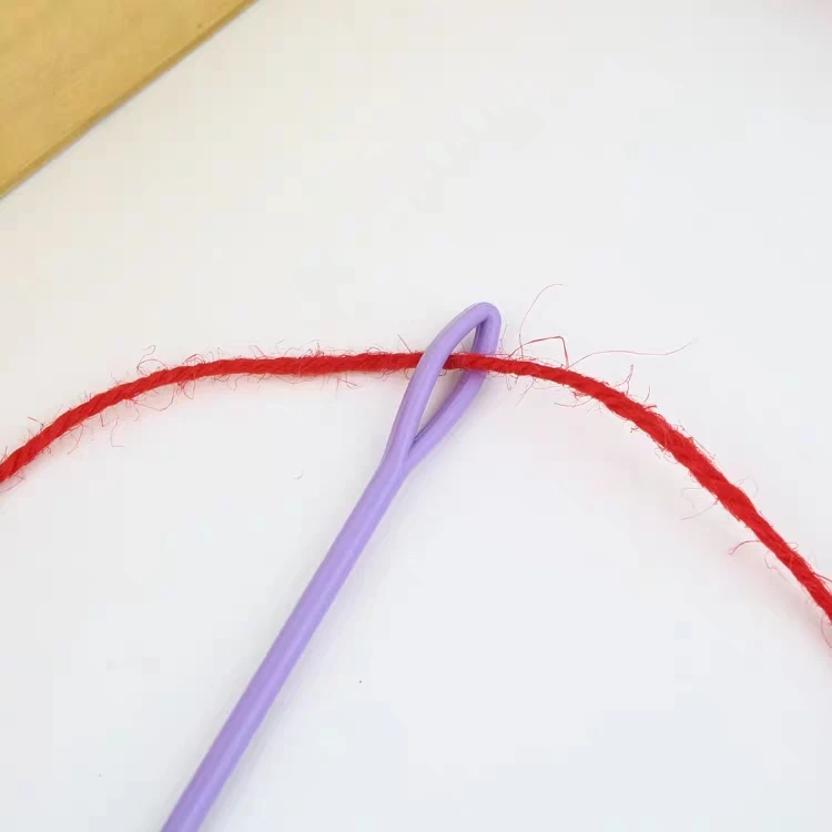 10pcs Plastic Sewing Needles Yarn Sewing Needle for DIY Sewing Handmade Crafts crochet hook set knitting needles 4