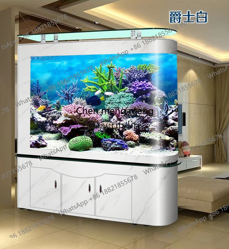 

Bottom filter fish tank aquarium glass fish tank lower filter goldfish tank screen partition