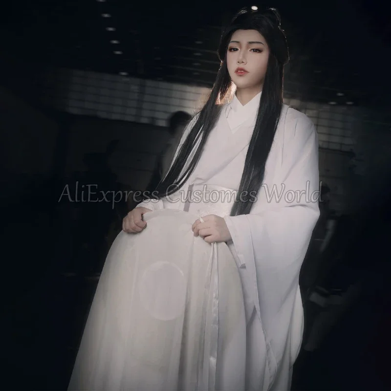 

ZA01 Старинные Xie Lian Heaven Official's Blessing XieLian Косплей Костюм Аниме Тянь Гуань Ци Фу Косплей Парики Костюм Для WoZa0@