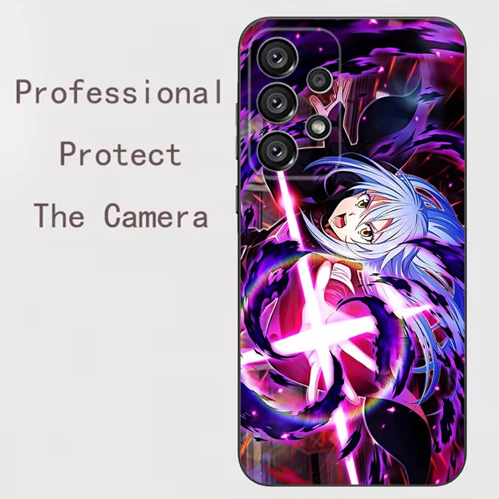 T-Tensei S-Slime Rimuru  Phone Case For Samsung Galaxy A91,A80,A73,A72 ,A71,A53A52,A32 ,A31A22,A21s,A20,Black Cover