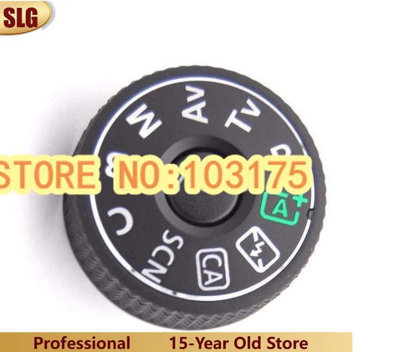 Nova função dial para canon eos 70d modo superior botão interface tampa unidade câmera peça digital