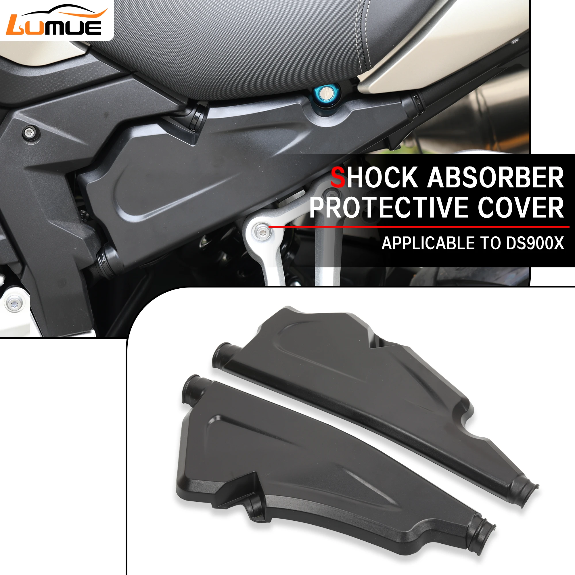 Motorcycle DS900X Left&Right Side Panel Infill Frame Guard Protector Cover for LONCIN VOGE 900DS 900DSX