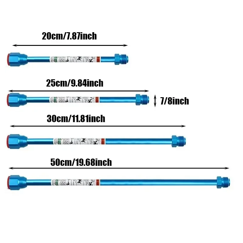 Suntool 7/8inch 20cm/25cm/30cm/ 50cm Gun Extension Rod Airless Paint Sprayer Gun Tip Pole Fits For Gro Titan Wagner Hot Sale