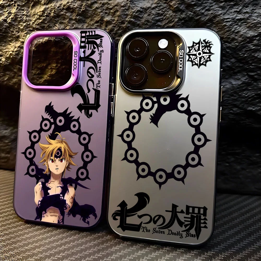 Coque de téléphone Anime Seven Deadly Sins, étui pour Samsung Galaxy A17 A07 A16 A06 A35 A55 A25 A05S A15 A56 A54 A36 A34 A24 A26 A04 4G 5G