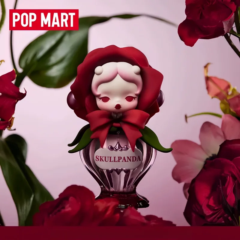 

2026 Original POP MART Skullpanda Petals In Four Acts Series Perfume Blind Box Ornament Fragrance Spray Home Decor Birthday Gift