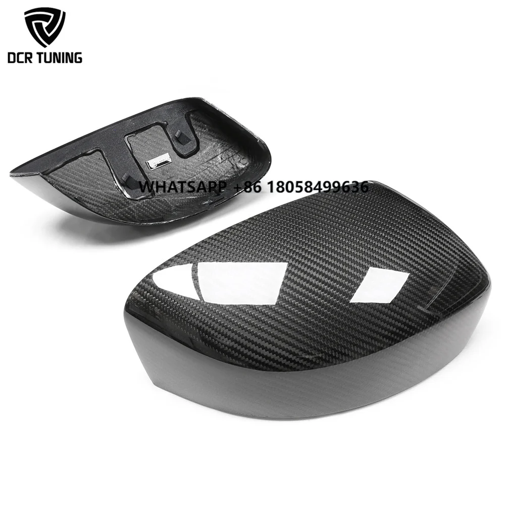 

Levante Dry Carbon Fiber Wing Mirror Cover Replace for Maserati Real Mirror Housing Casing Auto Parts Door Rearview Mirror Shell