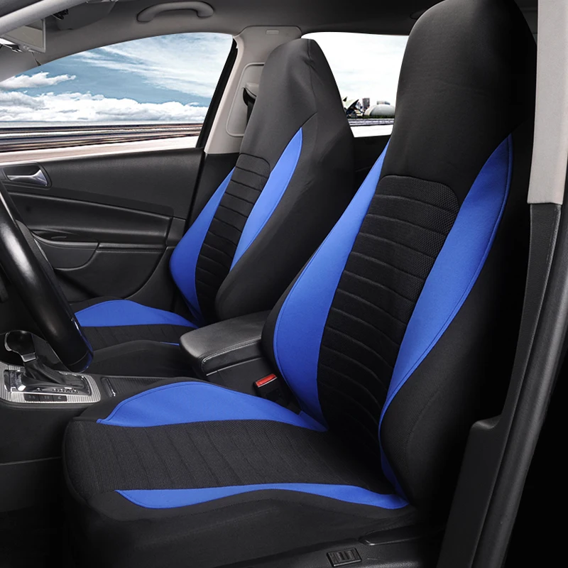 AUTOYOUTH 2 PCS Auto Sitzbezüge Atmungsaktiv Vorne Auto Sitz Abdeckung, auto Eimer Sitze Protector Covers Universal Für SUV Limousine – Detail 2