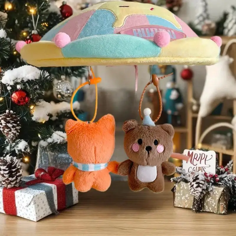 ตุ๊กตาจระเข้ แมว หมี สุนัขจิ้งจอก น่ารัก ใช้เป็นพวงกุญแจ จี้กระเป๋า ของขวัญสำหรับเด็ก