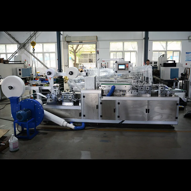 Disposable Slipper Making Machine Ultrasonic Welding Stable Operation Non-woven Disposable Hotel Slipper Maker