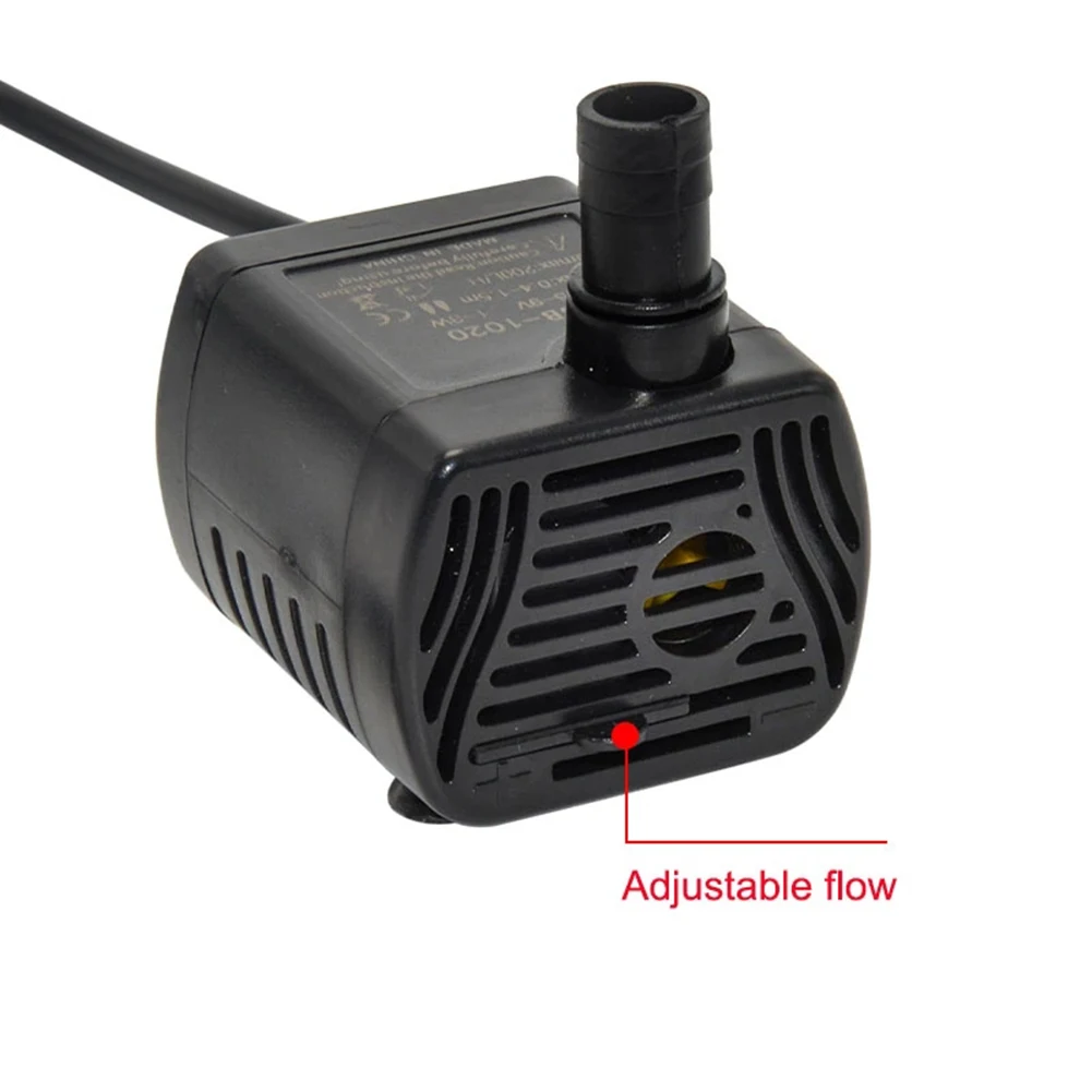 

5v Dc Usb Pet Water Dispenser Mini Pump Low Noise Brushless Motor Pump Aquarium Accessories