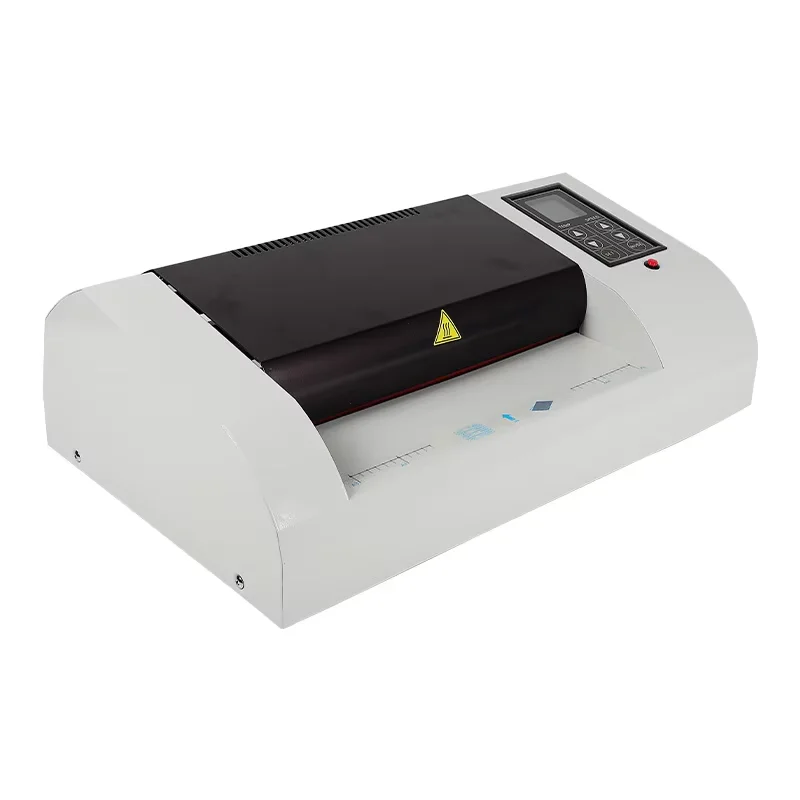

BY-3306 Multi-Size Laminator Machine A3/A4", 330mm Width, 1.2mm Thick, Continuous Feed, Office/Home Use