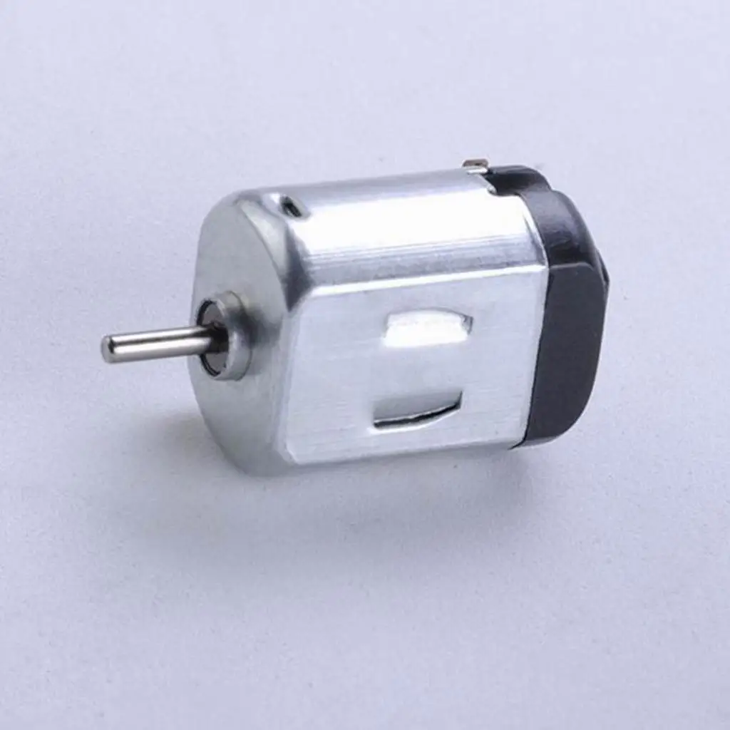 RC Car Micro 130 Motor DIY DC 6V Silver Metal for Model Car Aircraft Boat Builder
