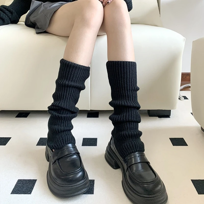 محبوك لوليتا تدفئة الساق المرأة جورب طويل