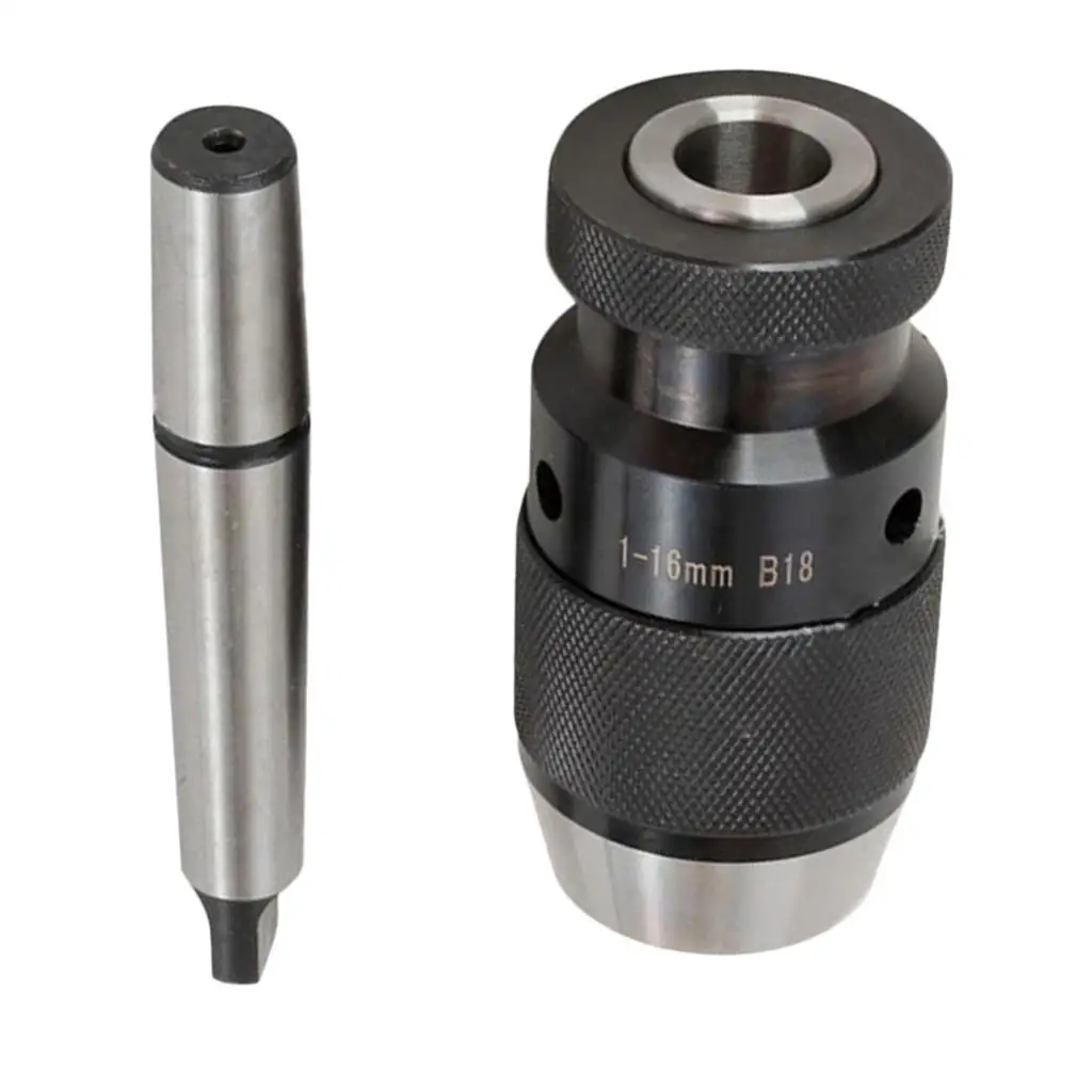 1-16mm MK2 Drill Chuck Live Zentrum Tighten MT2- Arbor Machine