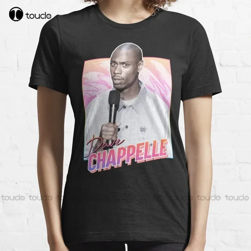 Dave Chappelle - 80S Design Essential T-Shirt Men'S Golf Shirts Custom Aldult Teen Unisex Digital Printing Tee Shirt Xs-5Xl