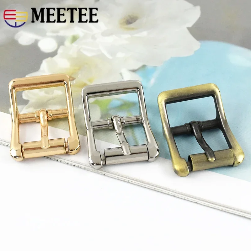 2/5Pcs 20/25/32mm Metal Strap Buckles for Bag Belt Pin Buckle Backpack Adjuster Webbing Dog Collar Clasp Hook DIY Accessories