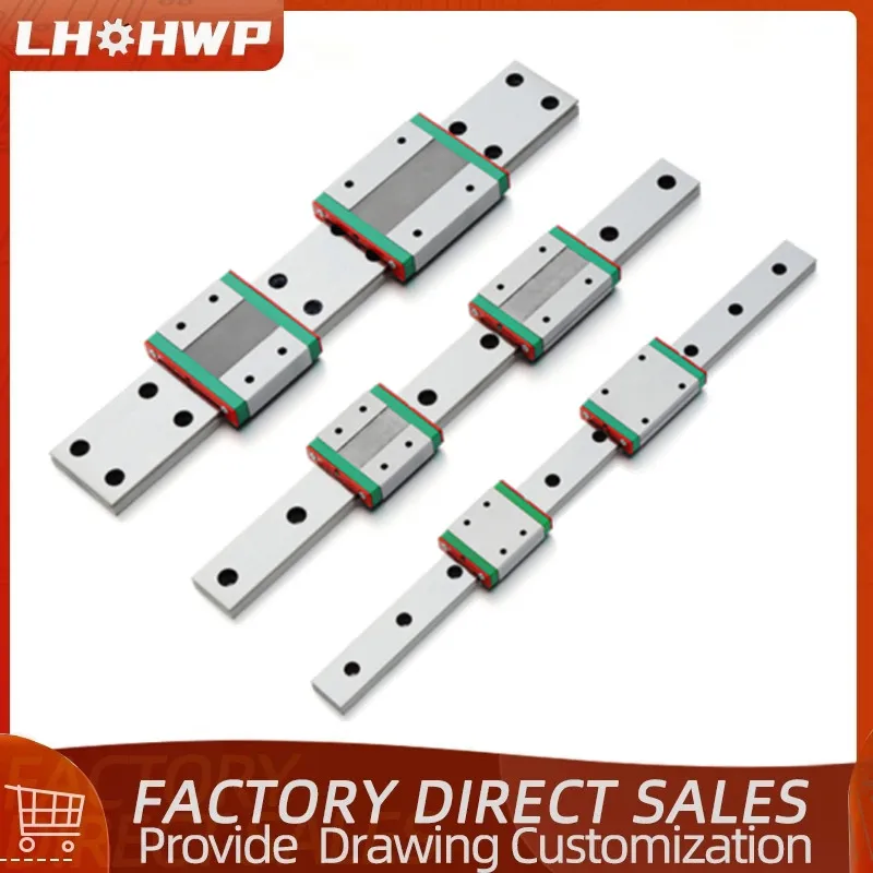 

1pc MGN7 MGN9 MGN12 MGN15 MGN Miniature Linear Rail 100-1000mm + 1pc MGN7H/C MGN9H/C MGN12H/C MGN15H/C Slide Block For CNC Parts