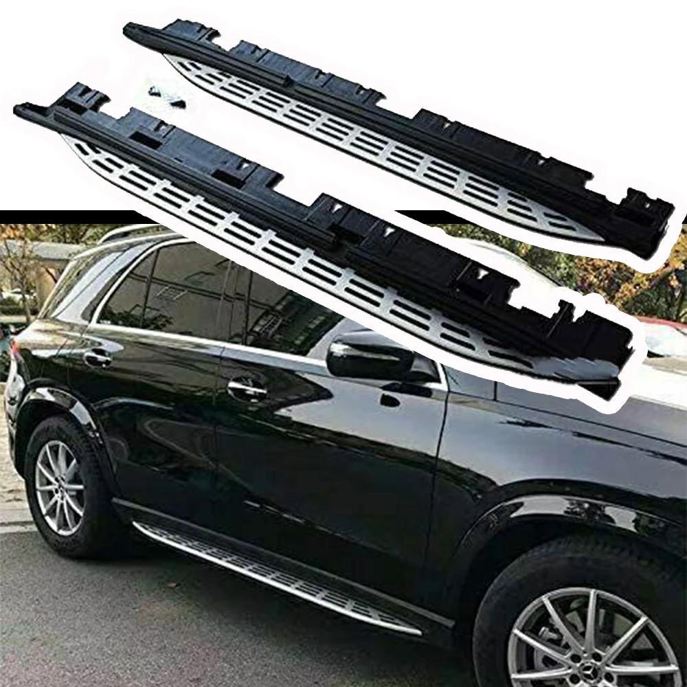 

2Pcs Fit for Mercedes Benz W167 GLE 2020-2024 Running Board Side Step NerfBar Car Accessories Auto Tuning Parts