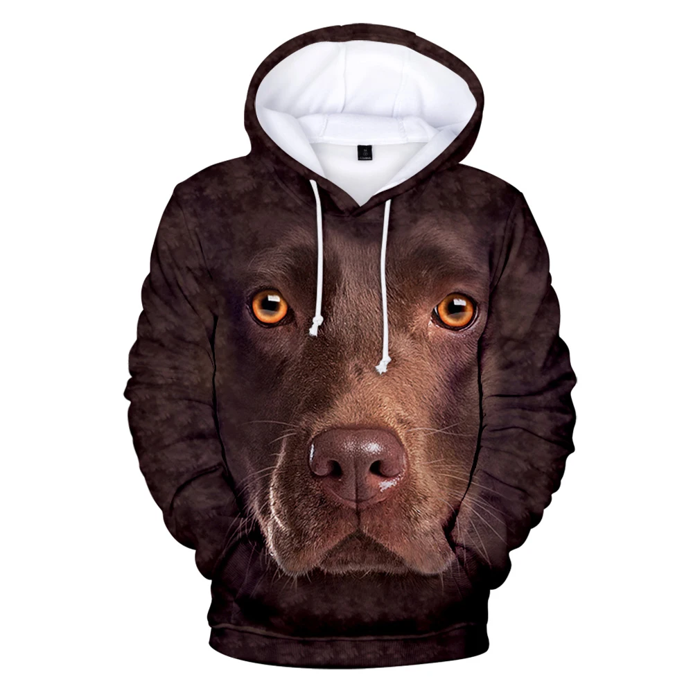 Sudadera con capucha para hombre y mujer, suéter informal con estampado de animales, perro, mono, elefante, 3d, estilo Harajuku, jerséis ligeros