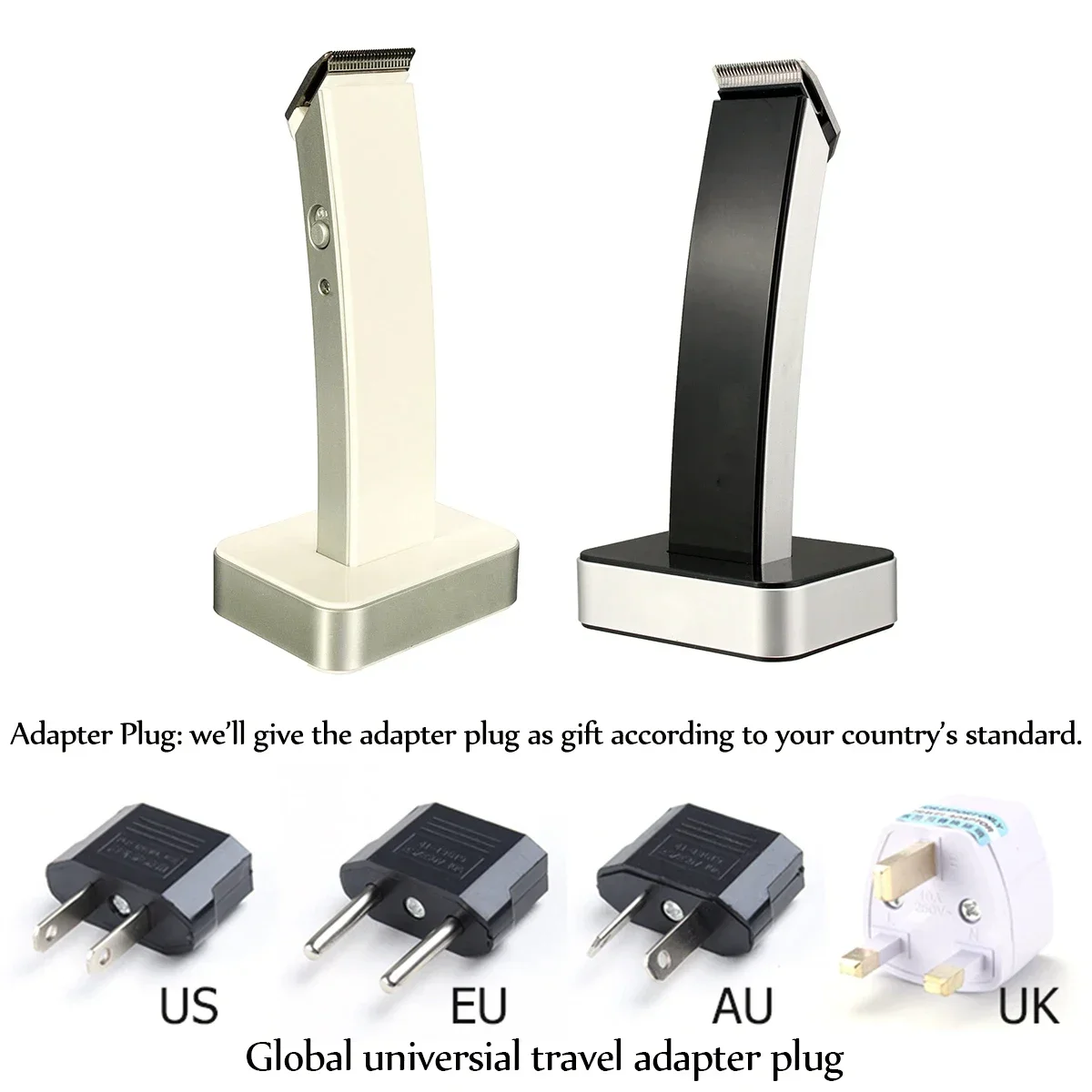 مشط كهربائي لقص الشعر للبالغين والأطفال ، آلة تشذيب الشعر القابلة لإعادة الشحن ، قص شعر اللحية ، آلة قص الشعر ، 3 6 9