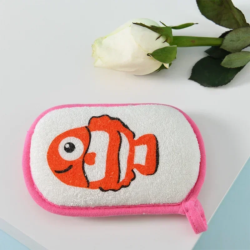 Cute Baby Bath Sponge Kids Children Toddlers Newborns Adults Cleaning Brush Towel Soft Inirritative Bath Foam Shower Sponge