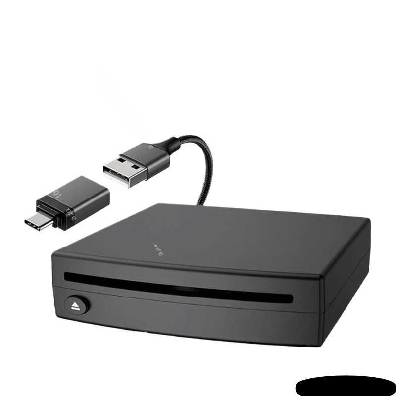 Car external CD player USB connection lossless modified DVD player
