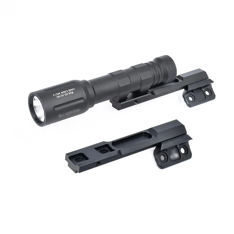 Metal PLH-V2 Flashlight Plhv2 Base Tactical 1300 Lumens Hunting Scout Light PLHv2 Weapon Spotlight Mount Fit M-lok Keymod