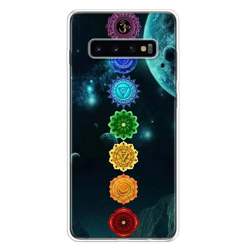 Mandala Chakra Insist Yoga Phone Case For Samsung Note 20 Ultra 10 9 8 A05S A15 A25 A35 A55 M11 M12 M21 M30S M31 M32 M51 M52 A image 2