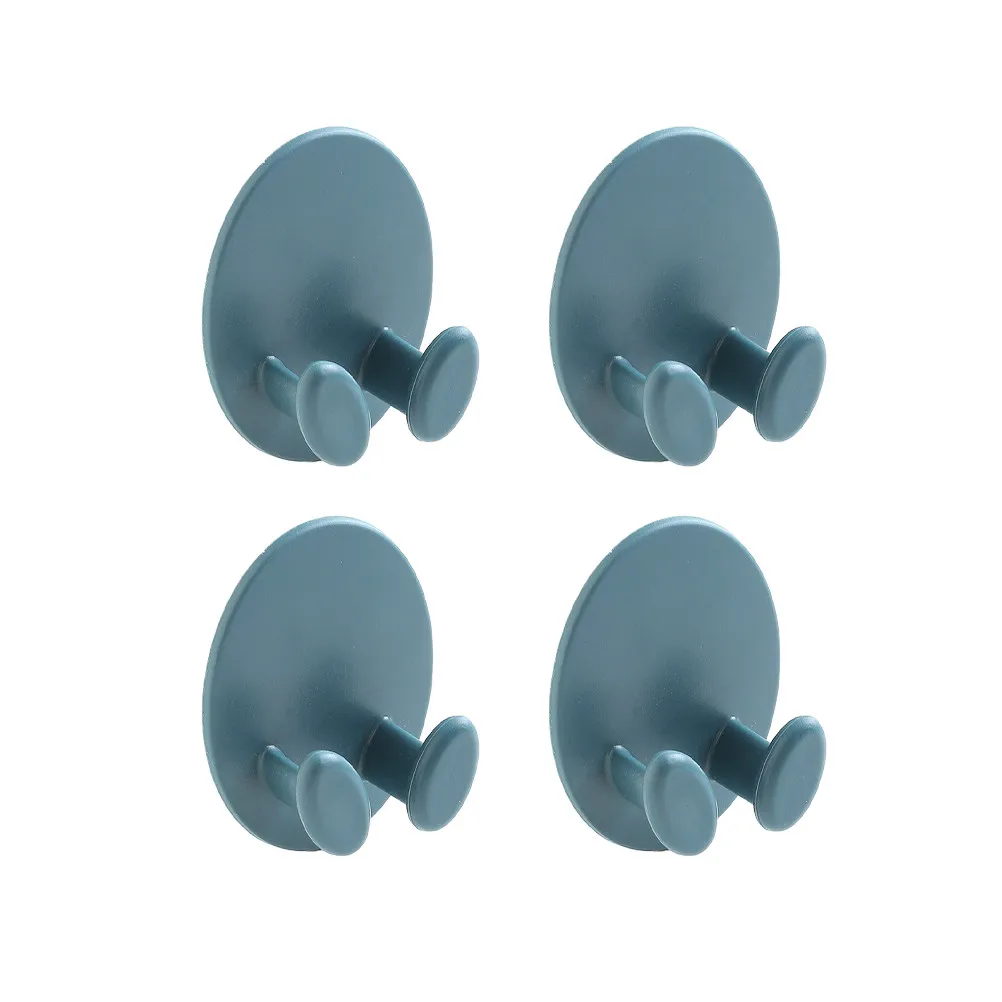 4 pcs Socket Hook Adhesive Holder Cable Organizer Storage Rack For Key Towel Bath Ball Phone Mount Plug Hangers Adhesive Plug