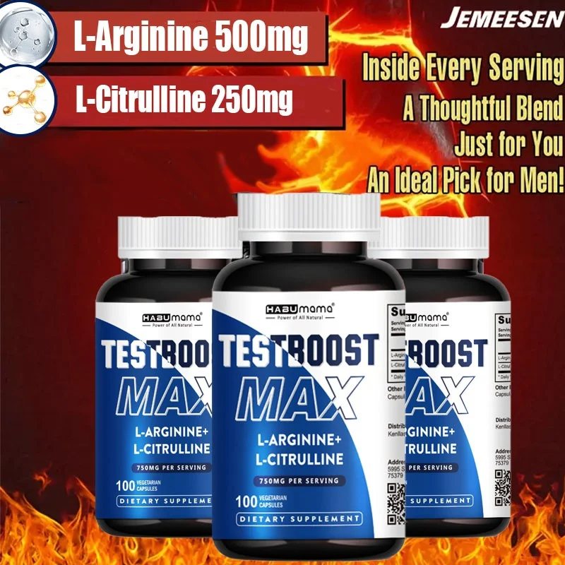 Best Male Supplements with L-ARGININE,L-CITRULLINE,Energy and Endurance Support-Pre-Workout Supplement,Holiday essentials