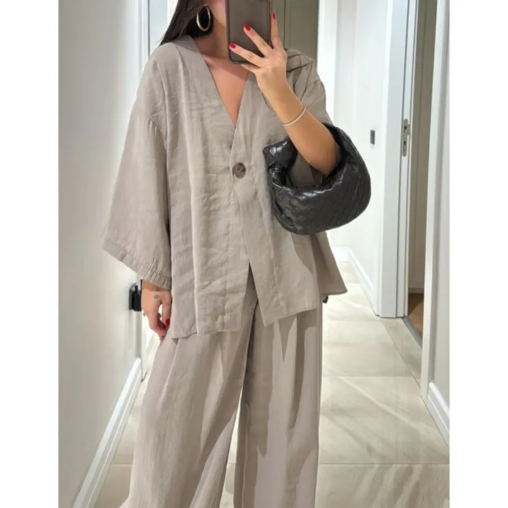 Thumbnail 2 - #51 Latest Wide Leg Pant Sets Offers